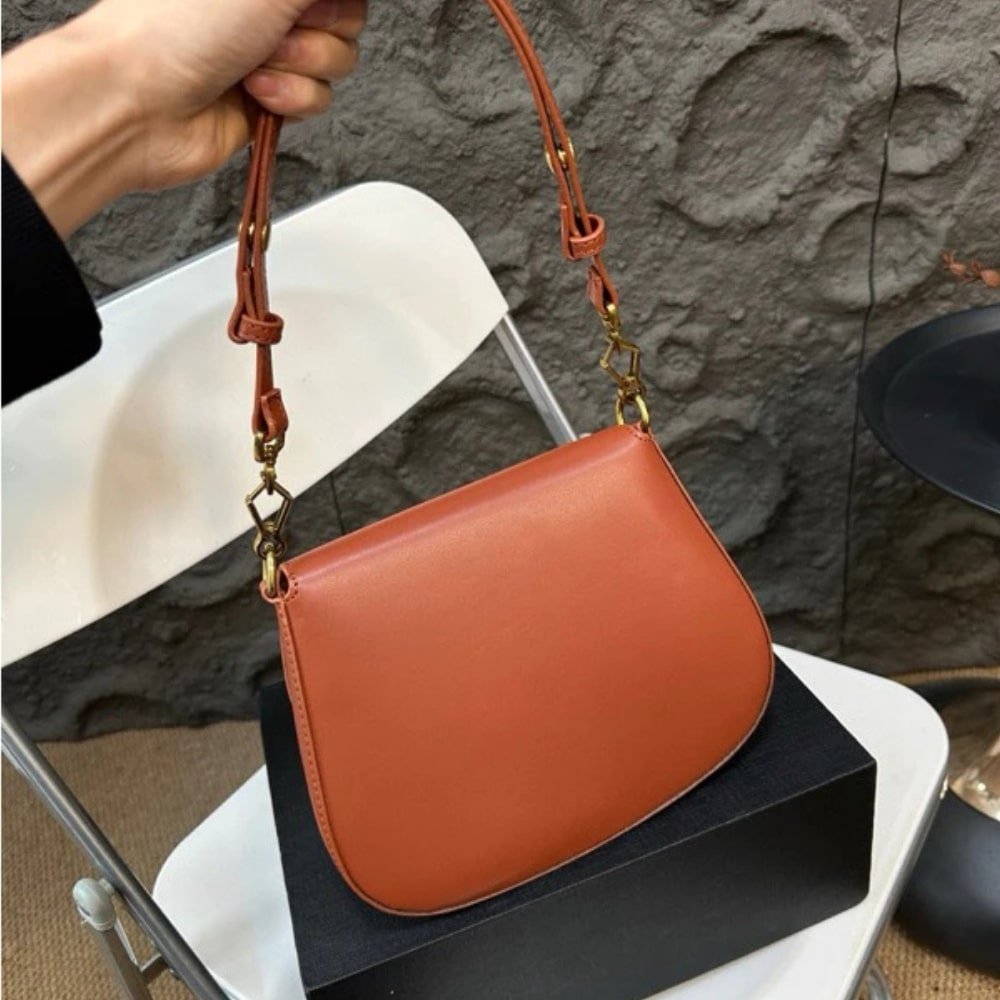 Sa1nt Lau*nt Voltaire Top Handle In Box Orange 20Cm 8008460Sx0W1000