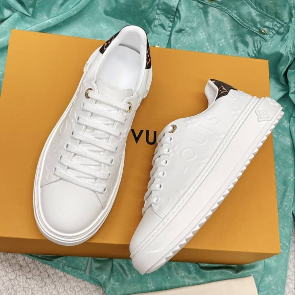 L0vis Vvtt0n Time Out Sneaker Monogram White 1Aap6H