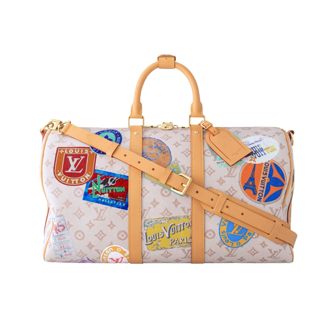 L0vis Vvtt0n Keepall Bandoulière 45 Monogram Dune Coated Canvas 45Cm M14736