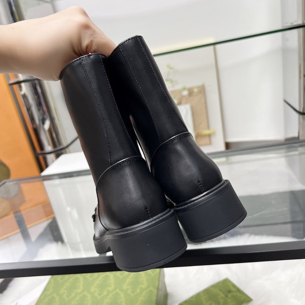 Gvc*1 Women’s Horsebit Boot Black 798724 0Gq00 1000