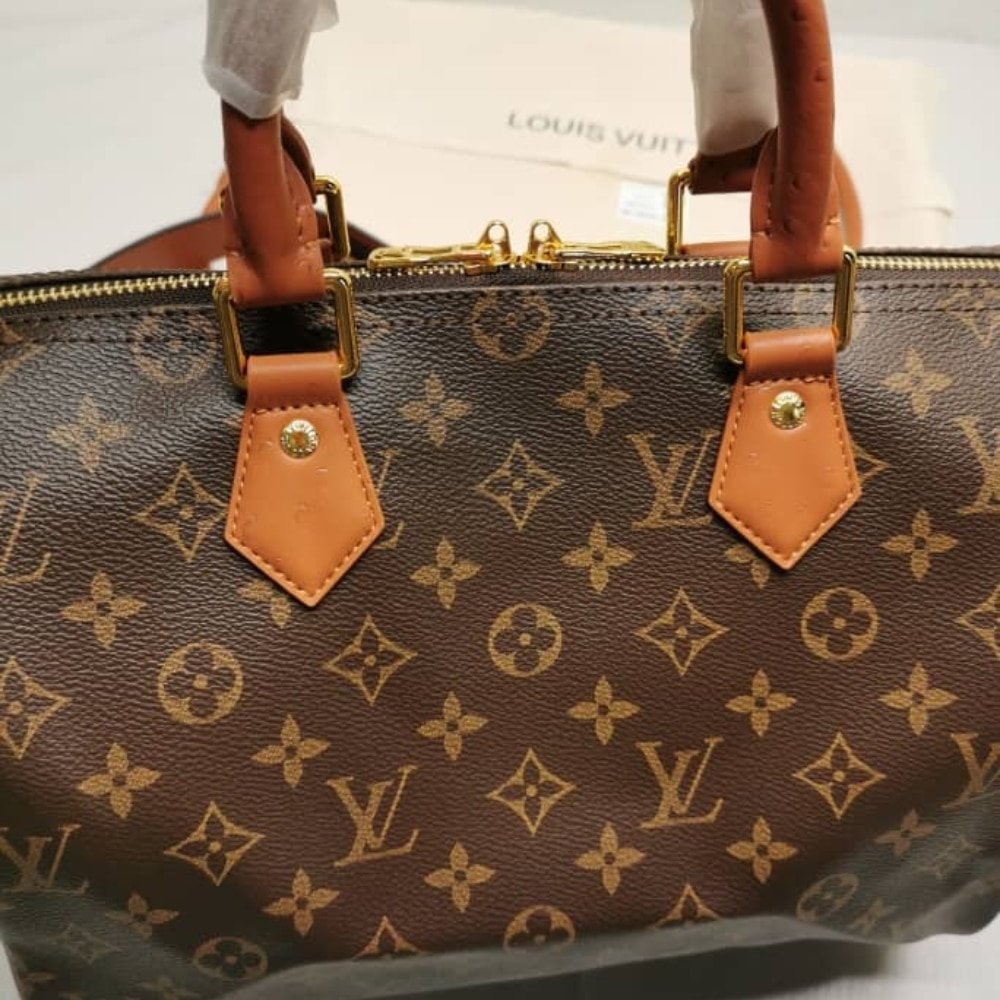 L0vis Vvtt0n Speedy Soft 30 Boho Monogram Tan 30Cm N87212