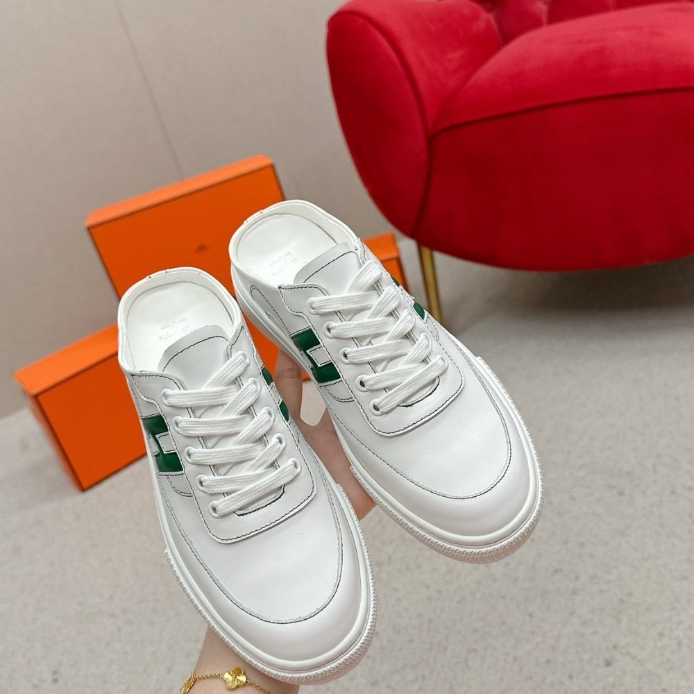 H**me5 Keep Sneaker Blanc And Vert Bouteille H251913Zh14400