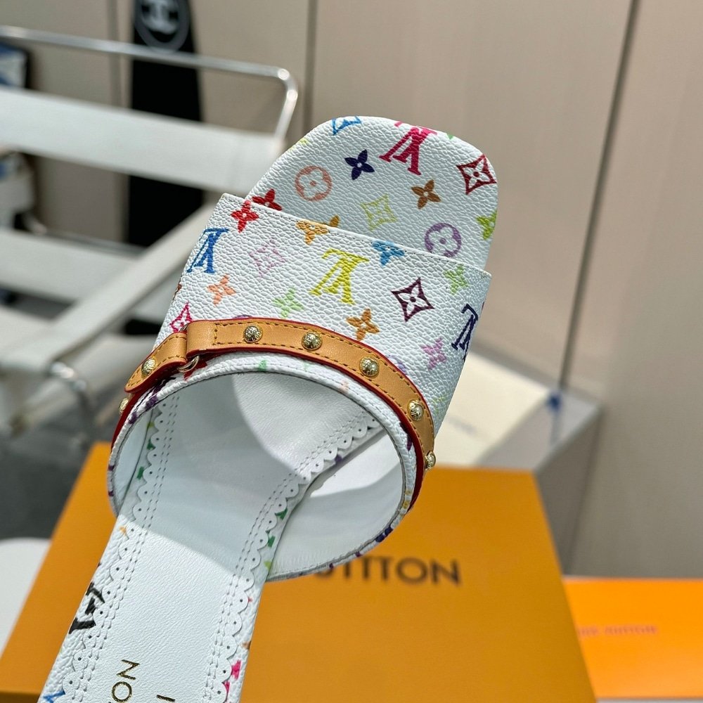 L0vis Vvtt0n X Takashi Murakami 6Am Mule White 1Agwua