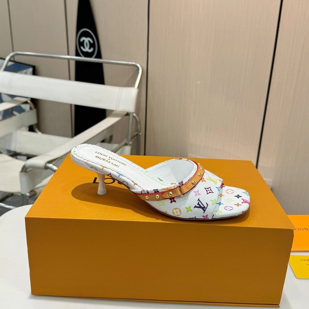 L0vis Vvtt0n X Takashi Murakami 6Am Mule White 1Agwua