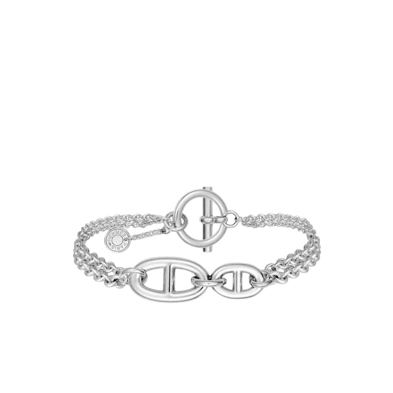H**me5 Double Bracelet Silver