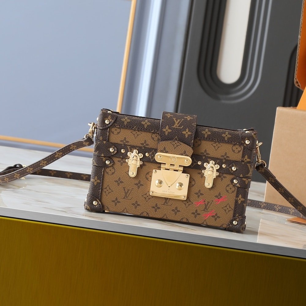 L0vis Vvtt0n Petite Malle Monogram Reverse Brown 20Cm M45960