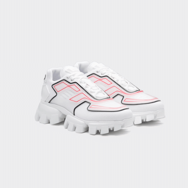 Pra*a Cloudbust Thunder Sneakers With White And Red 2Eg2933Lgnf0009