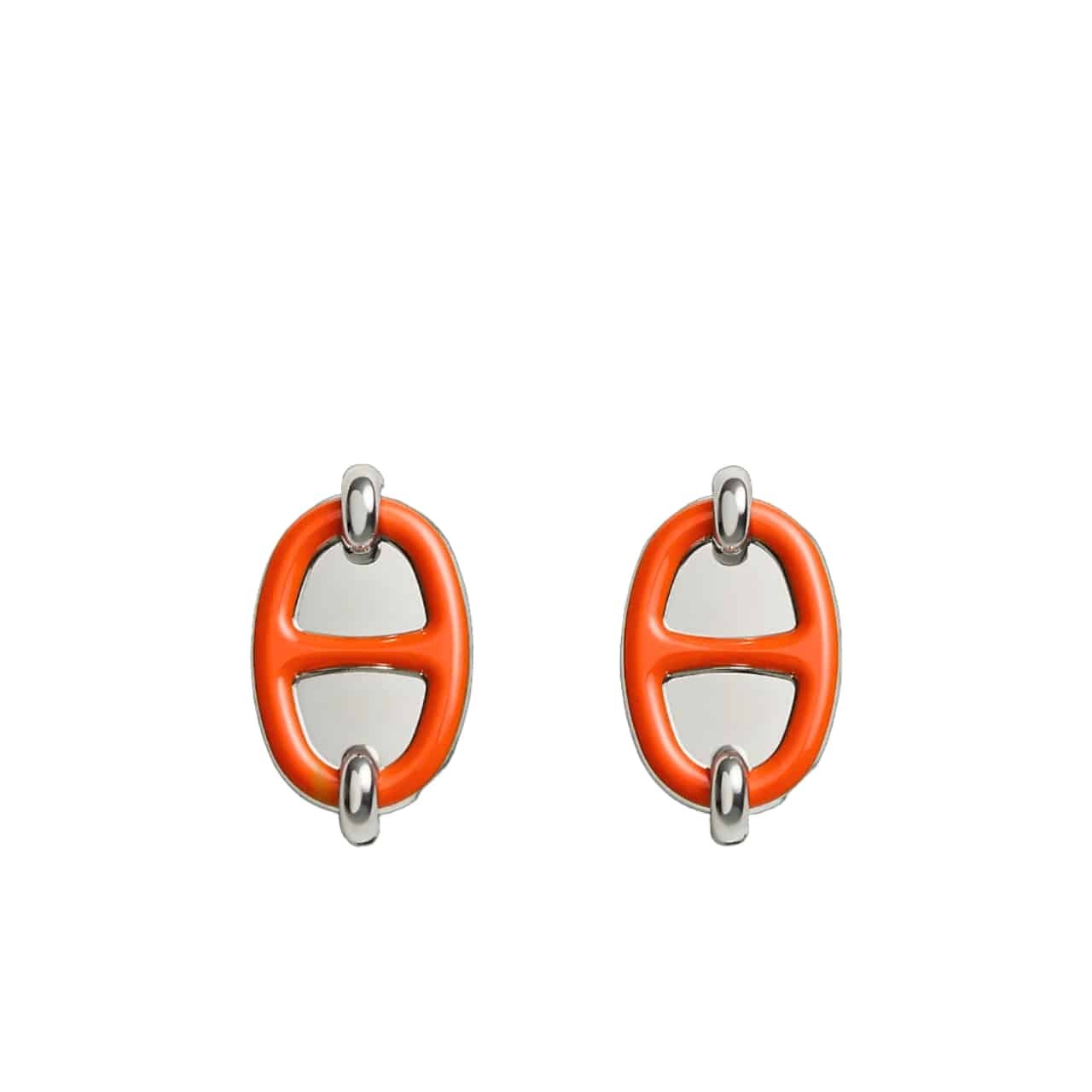 H**me5 Mini Maillon Earrings Red