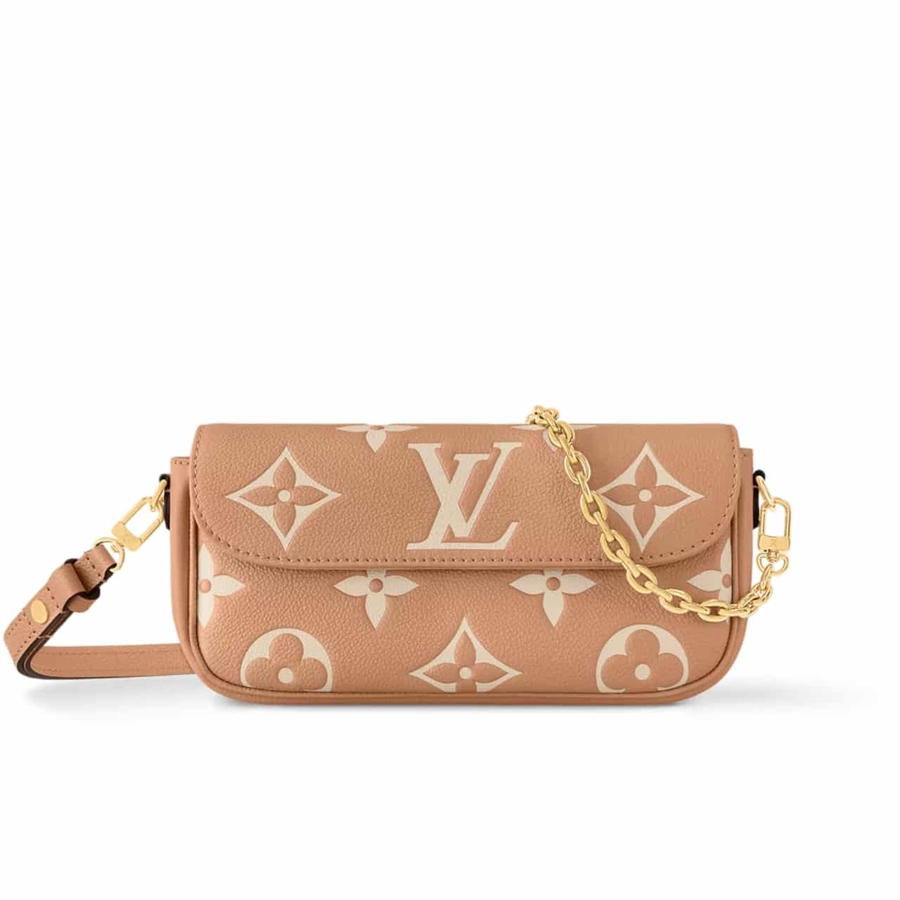 L0vis Vvtt0n Ivy Bag Monogram Empreinte Cream 23.5Cm M12758