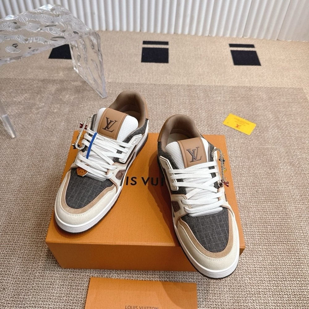 L0vis Vvtt0n Lv Trainer Outdoor Sneaker Brown 1Ahtfn