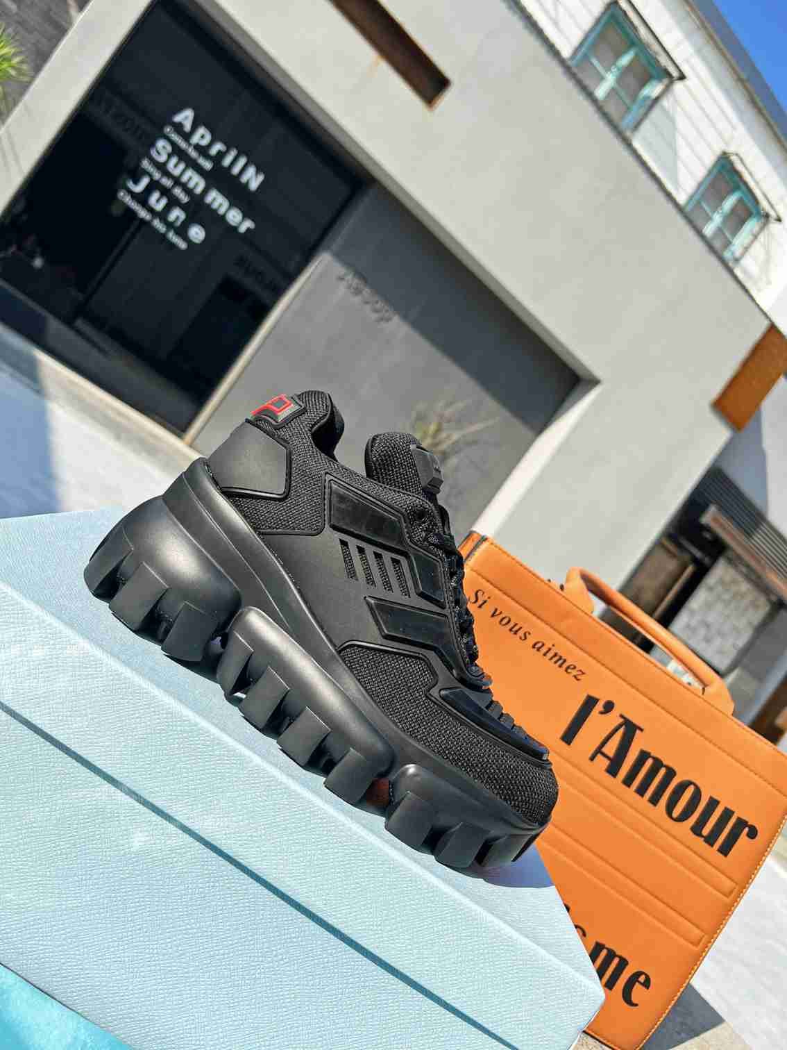 Pra*a Cloudbust Thunder Sneakers Black 1E819L3Kr2F0002F050