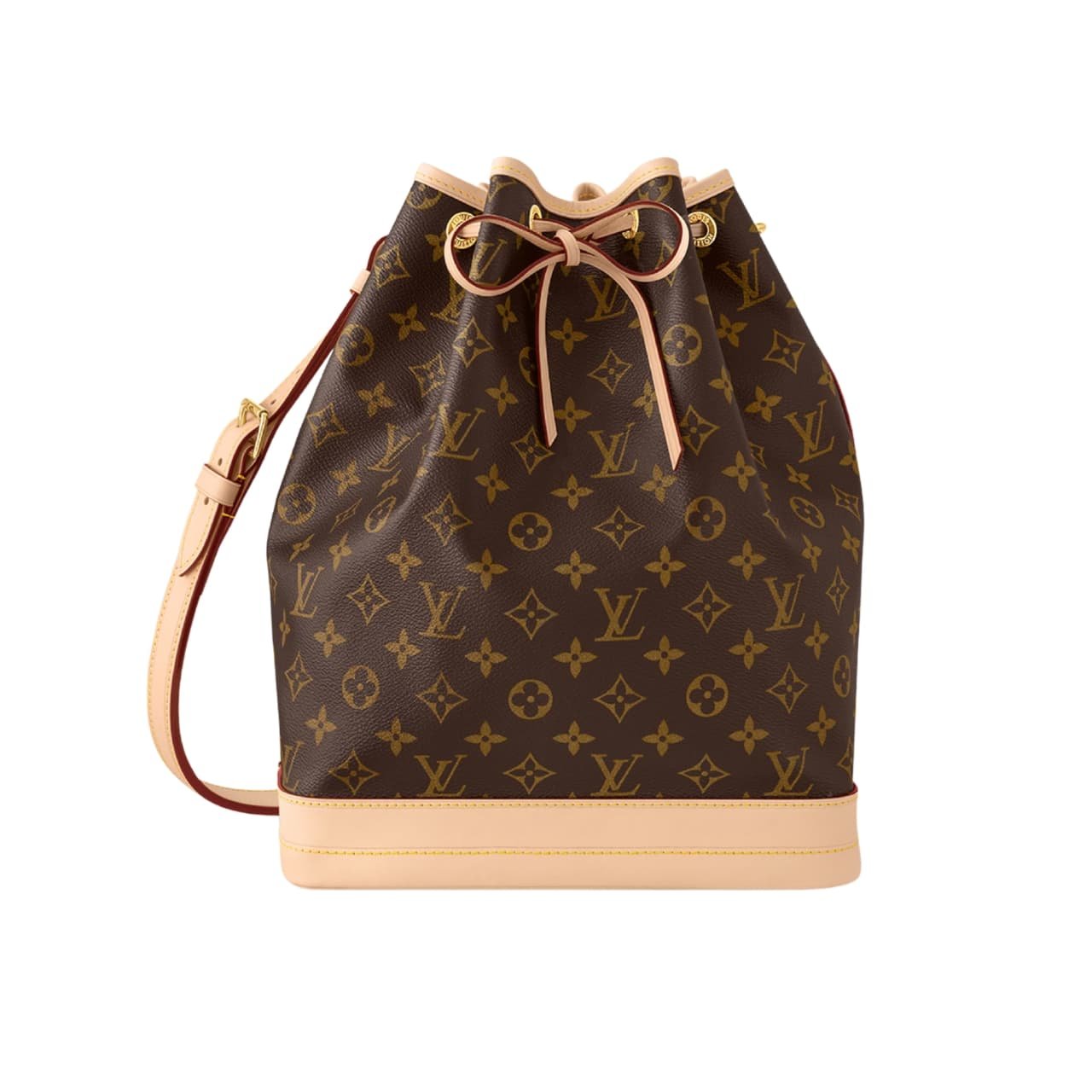 L0vis Vvtt0n Noé Bucket Bag Monogram Brown 36Cm M46976