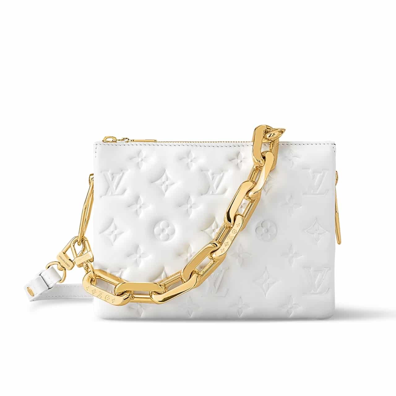 L0vis Vvtt0n Coussin Bb White 21Cm M20770