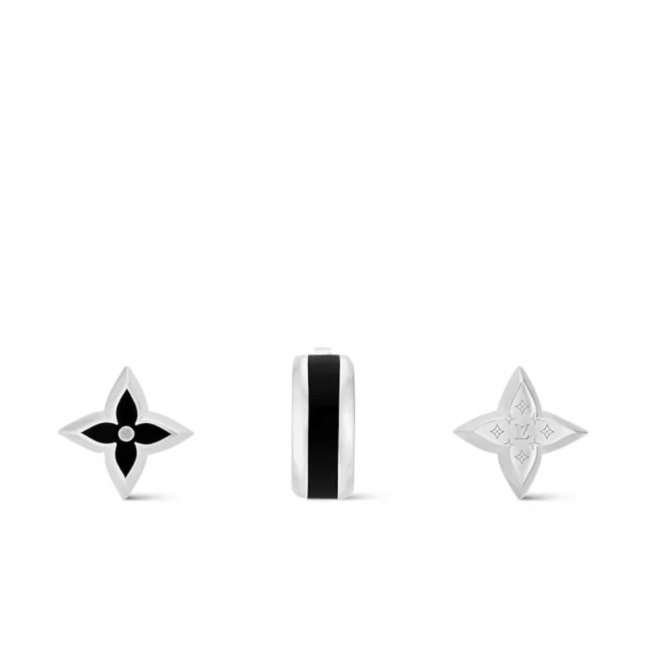L0vis Vvtt0n Lv Spike Earrings Silver M01718