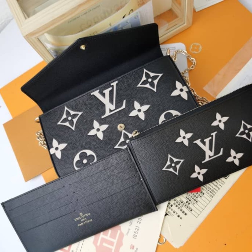 L0vis Vvtt0n Pochette Félicie Black 21Cm M82479
