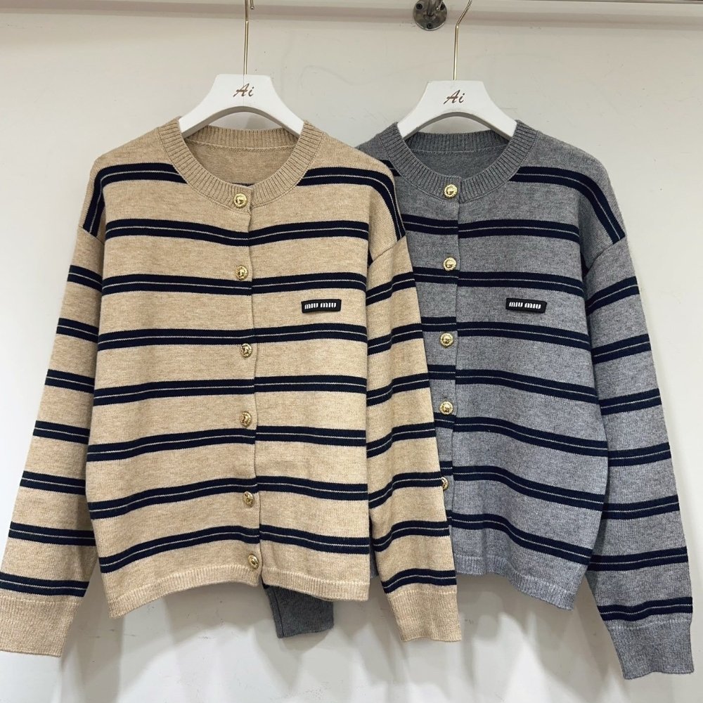 M1um1u Shetland Knit Cardigan Grey Mmf899 15Nq F0Mzq S Ooo