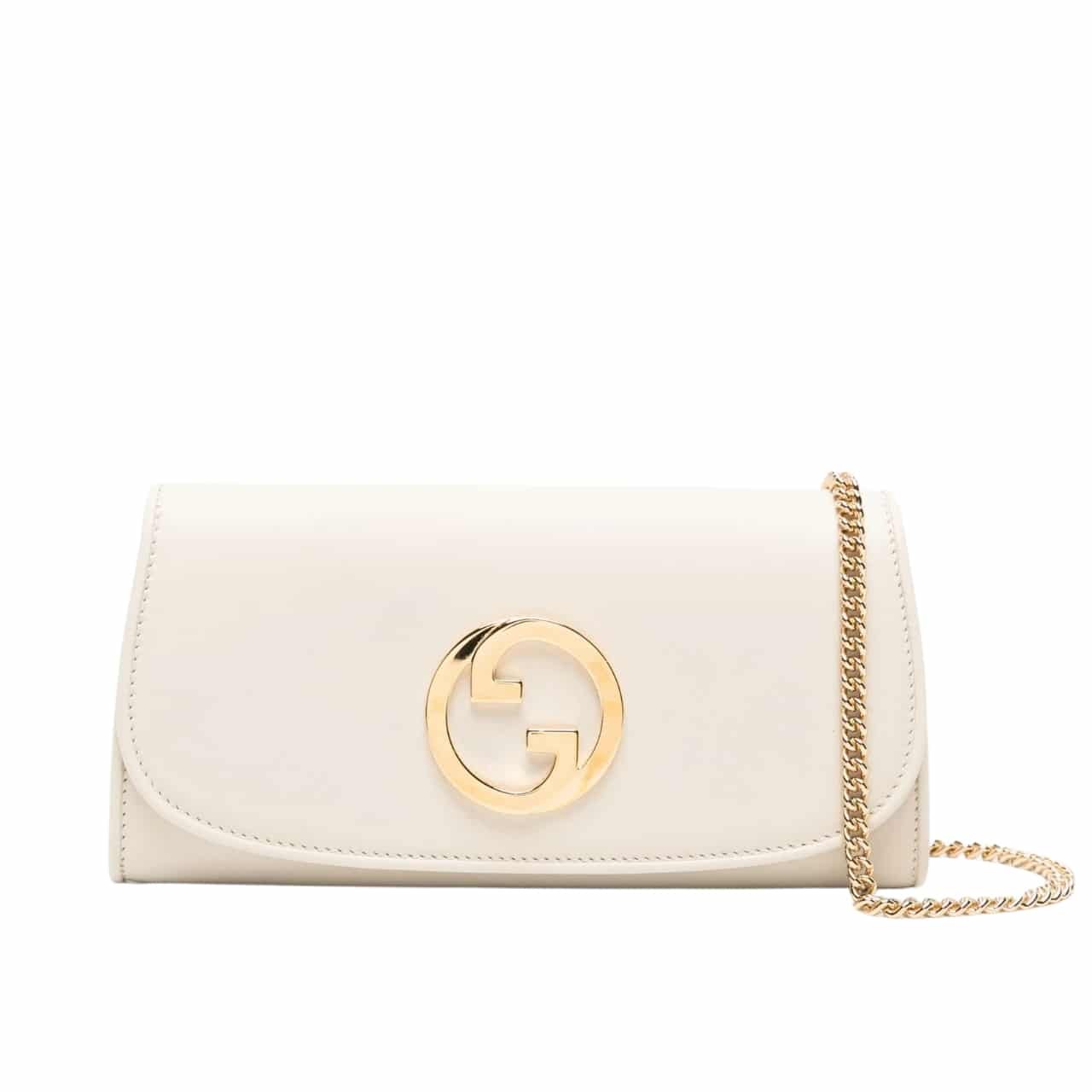 Gvc*1 Blondie Continental Chain Wallet White 21Cm