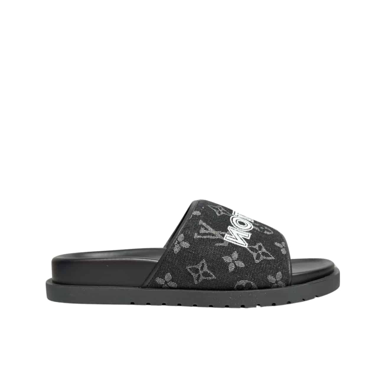 L0vis Vvtt0n Miami Mule Denim Black