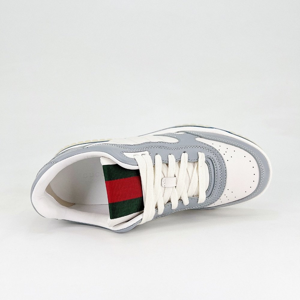 Gvc*1 Men’s Gvc*1 Re Web Sneaker White And Grey 786186 Aadj9 1645