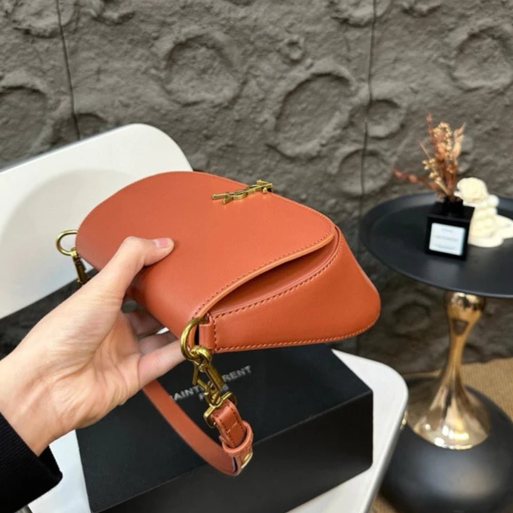 Sa1nt Lau*nt Voltaire Top Handle In Box Orange 20Cm 8008460Sx0W1000
