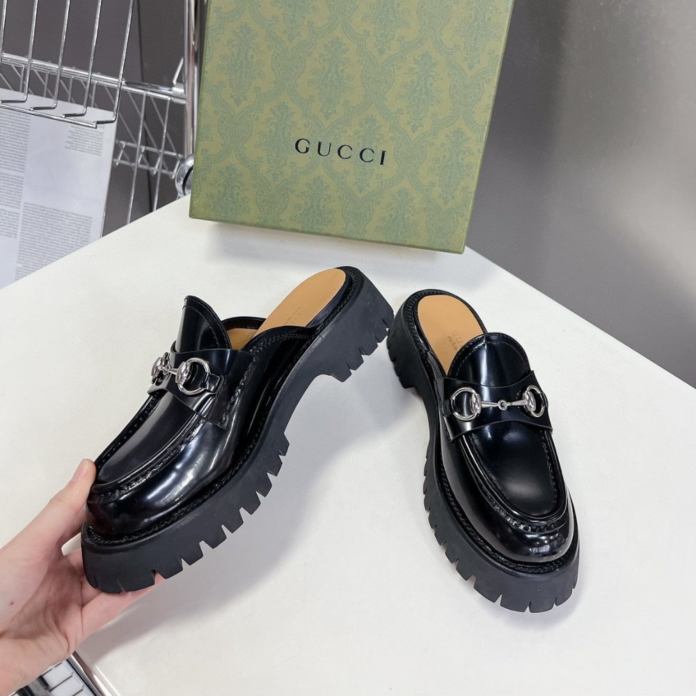 Gvc*1 Women’S Mule With Horsebit Black 764207 Ds800 1000