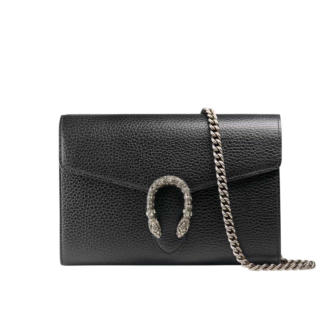 Gvc*1 Dionysus Mini Chain Wallet Black 20Cm 401231 Caogn 8176