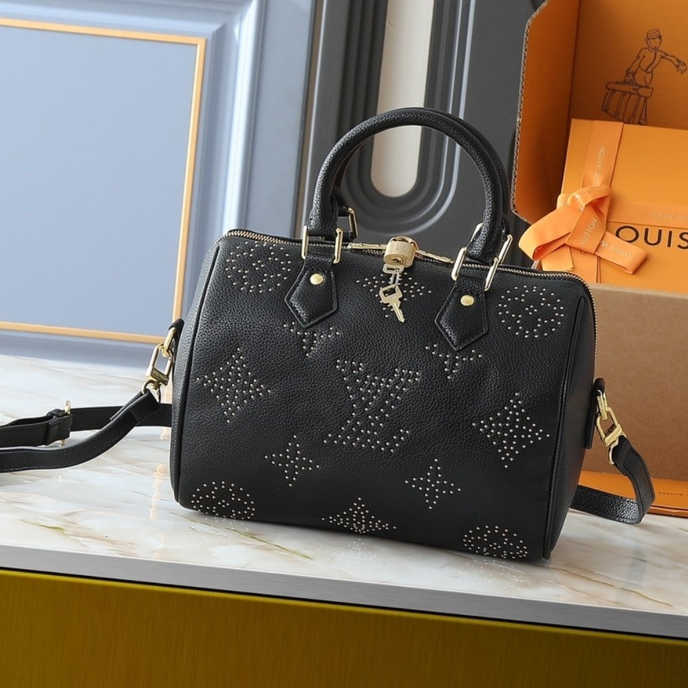 L0vis Vvtt0n Speedy Bandoulière 25 Black 25Cm M46736