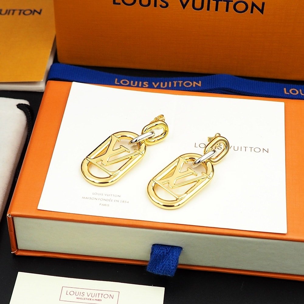 L0vis Vvtt0n Everyday Chain Lv Earrings Gold And Silver