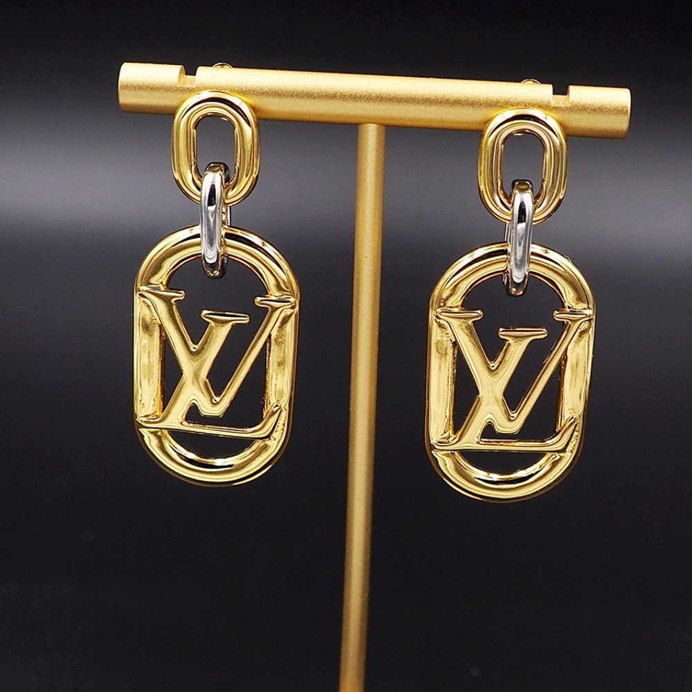L0vis Vvtt0n Everyday Chain Lv Earrings Gold And Silver