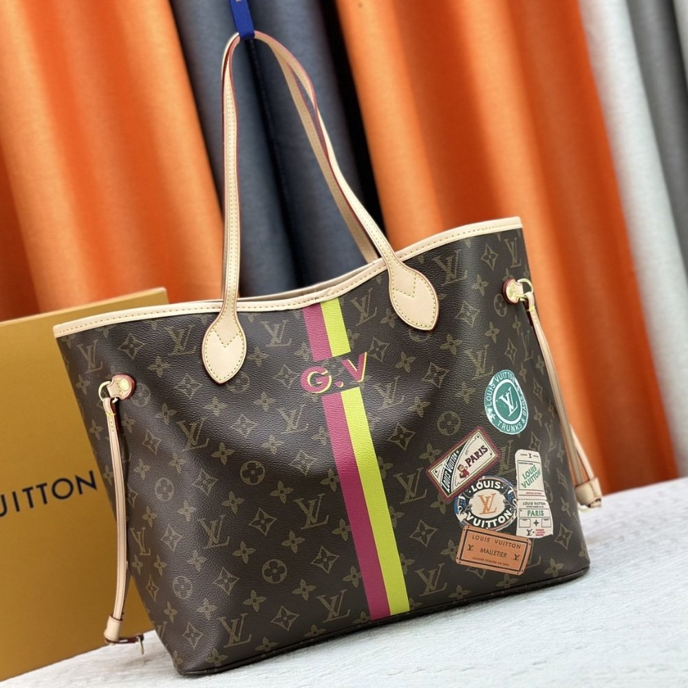 L0vis Vvtt0n Sac Neverfull MM Mon Monogram Brown 31Cm P01926