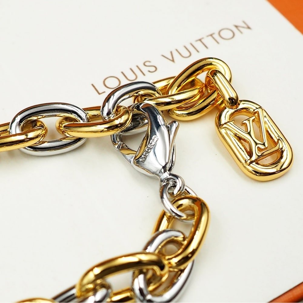 L0vis Vvtt0n Everyday Chain Lv Bracelet Gold And Silver