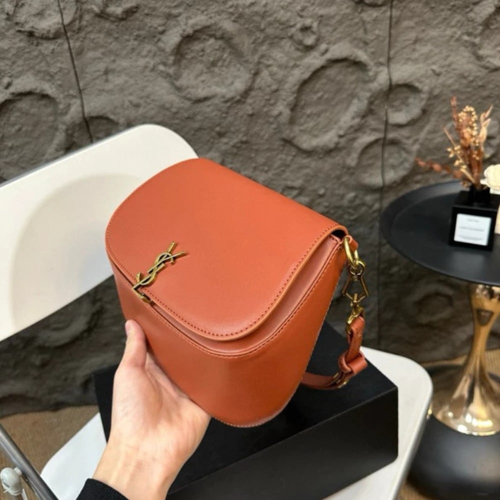 Sa1nt Lau*nt Voltaire Top Handle In Box Orange 20Cm 8008460Sx0W1000