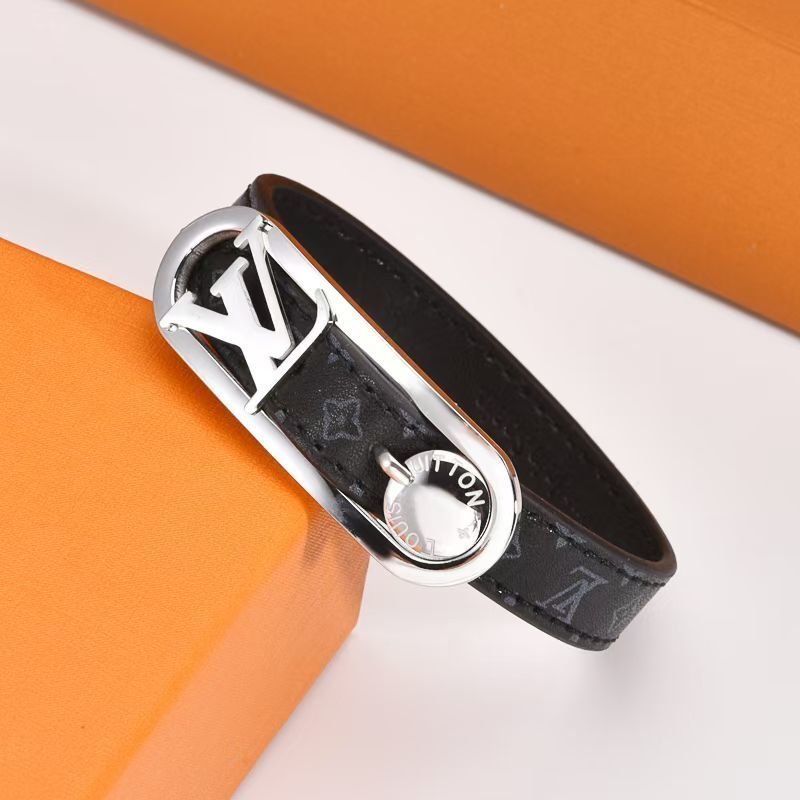 L0vis Vvtt0n Lv Duo Bracelet Eclipse Silver M8640E