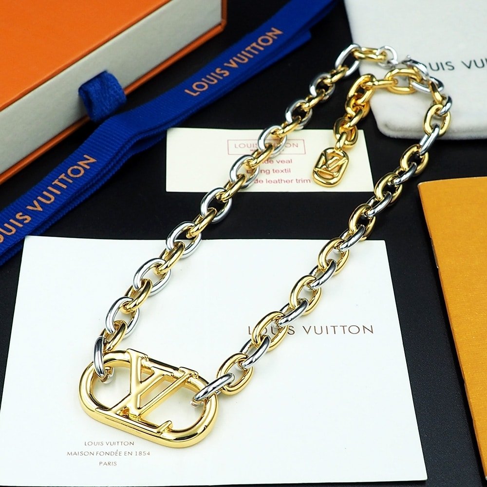 L0vis Vvtt0n Everyday Chain Lv Necklace Gold And Silver