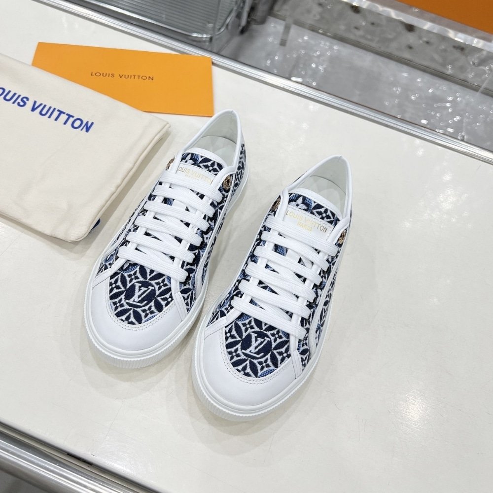 L0vis Vvtt0n Lv Lagoon Sneaker Navy Blue 1Ahoh5