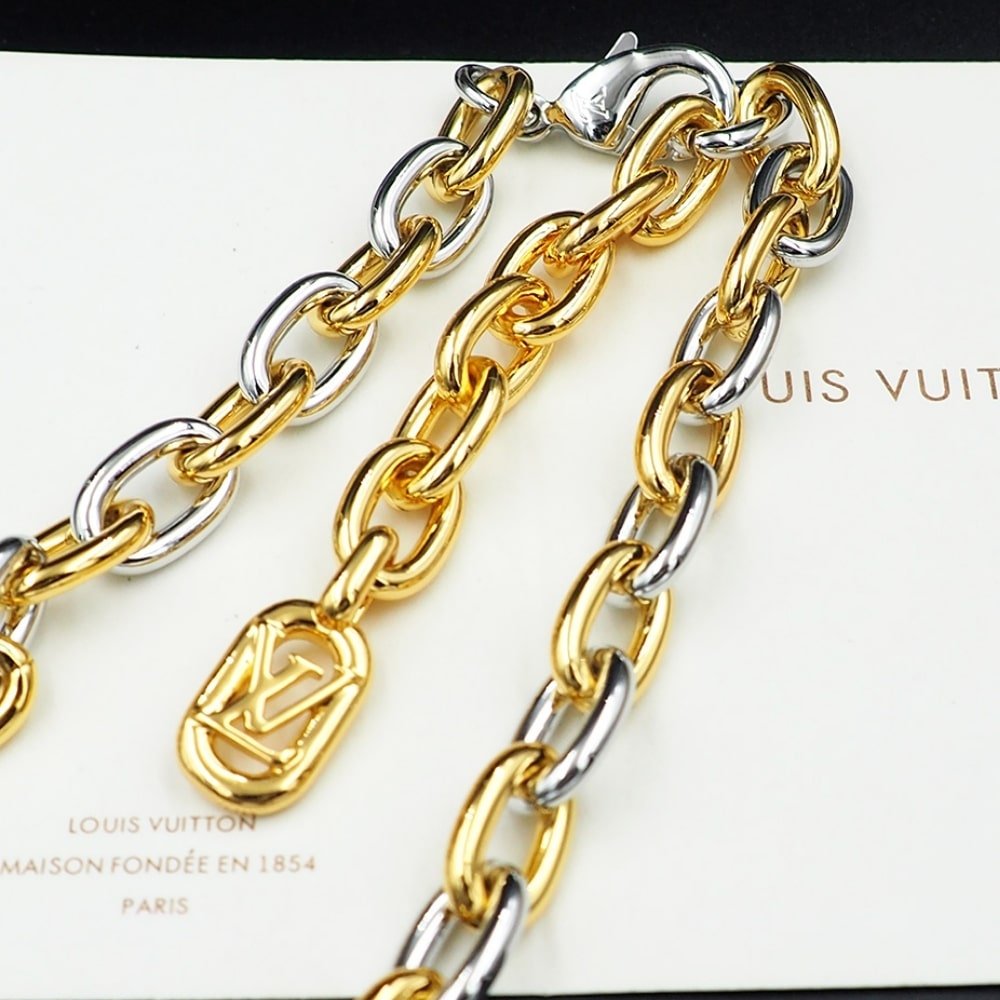 L0vis Vvtt0n Everyday Chain Lv Necklace Gold And Silver