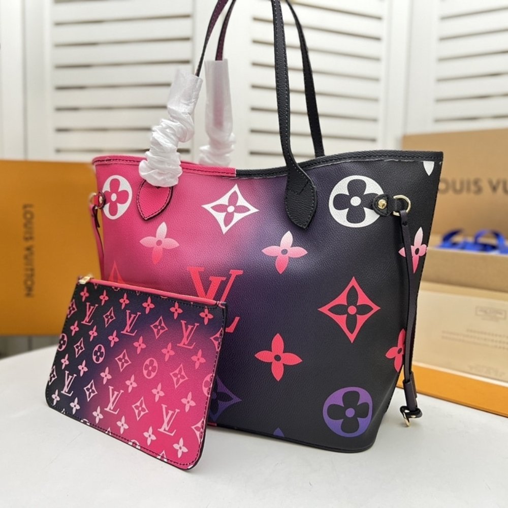 L0vis Vvtt0n Neverfull Mm Midnight Fuchia 31Cm M20511