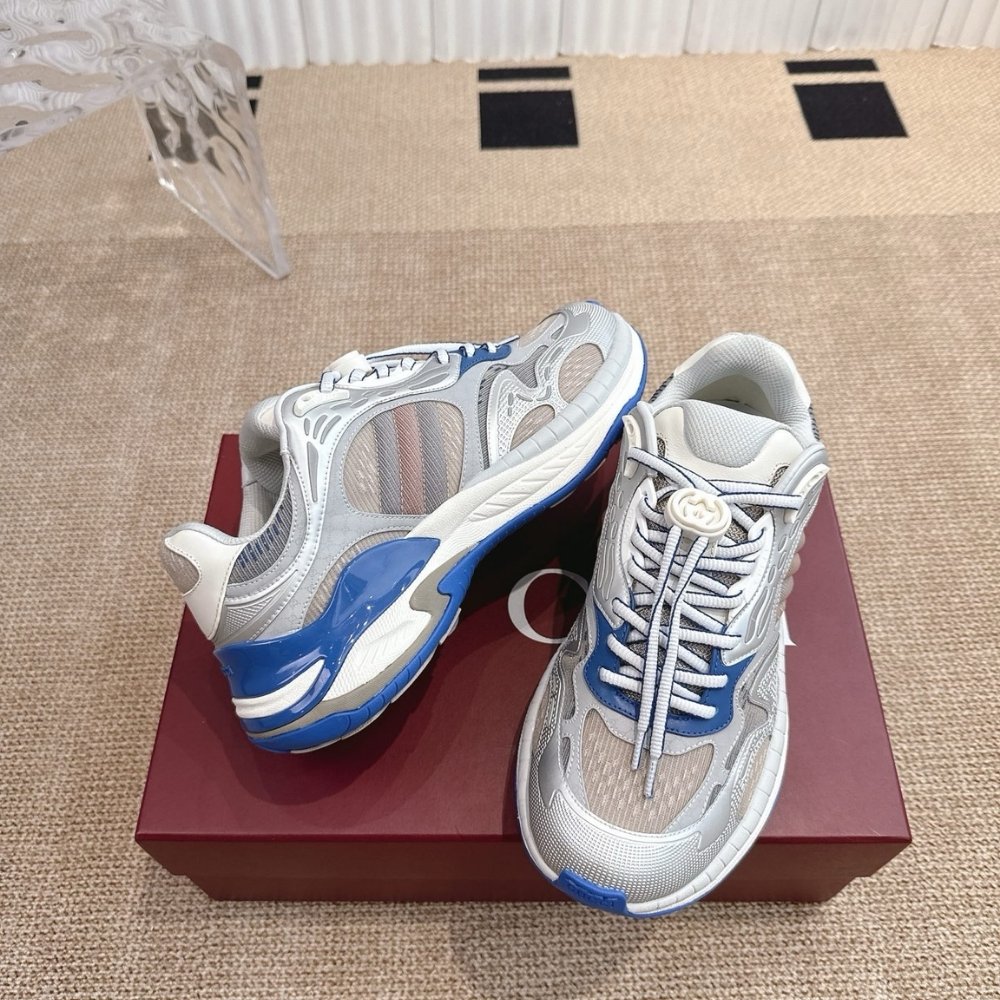 Gvc*1 Men 20 Trainer Grey And Blue 814040 Fad5T 8753