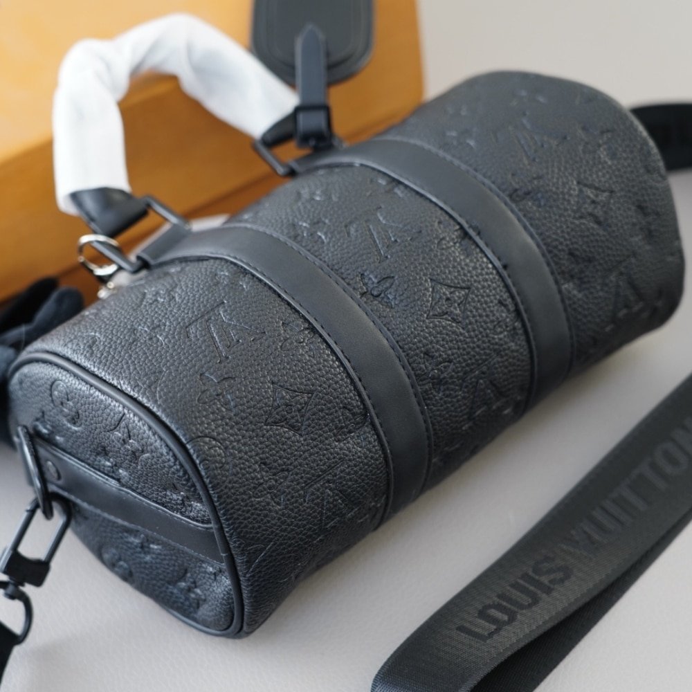 L0vis Vvtt0n Keepall Bandoulière 25 Monogram Taurillon Black 24Cm M20900
