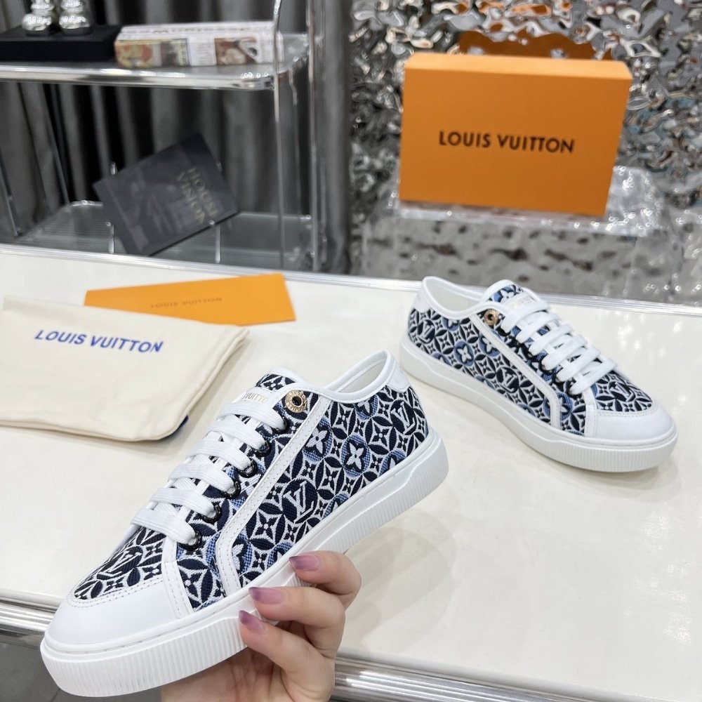 L0vis Vvtt0n Lv Lagoon Sneaker Navy Blue 1Ahoh5