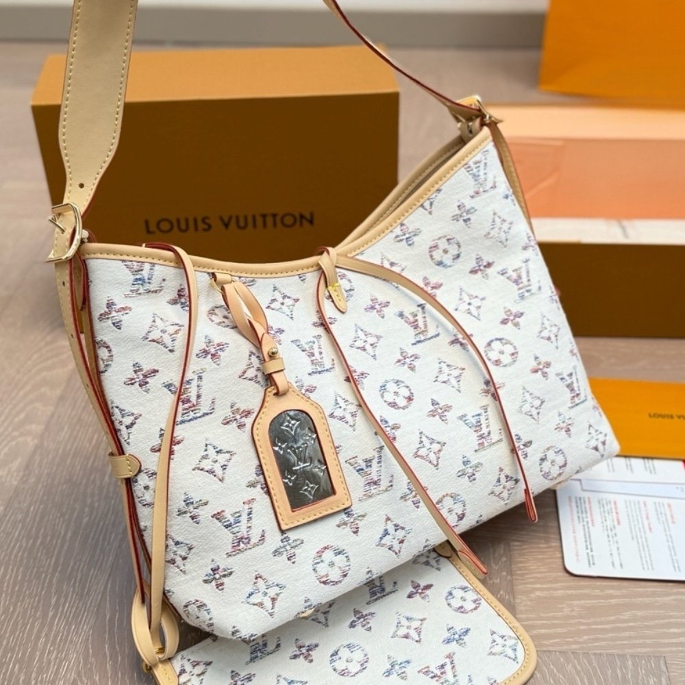 L0vis Vvtt0n Carryall PM Multicolor Beige 29Cm M24707