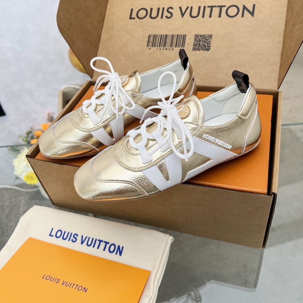 L0vis Vvtt0n Lv Sneakerina Gold 1Aican