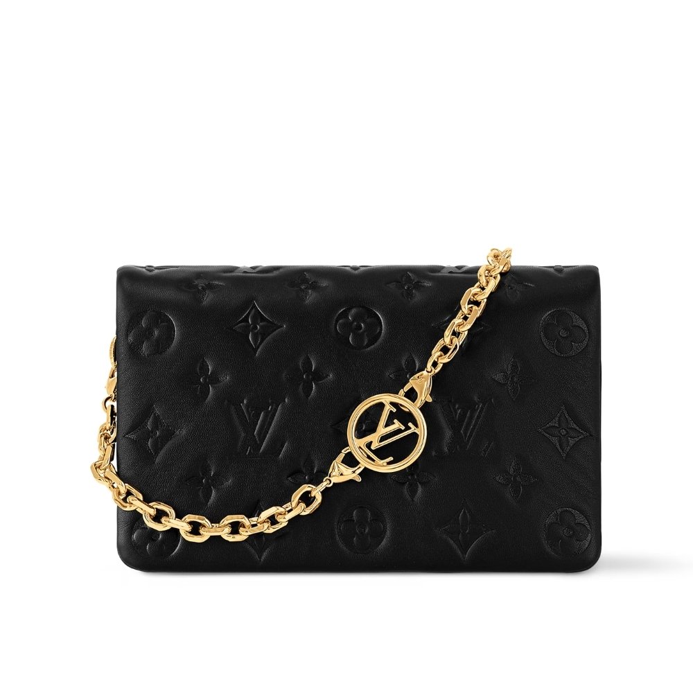L0vis Vvtt0n Pochette Coussin Black 20Cm M82116