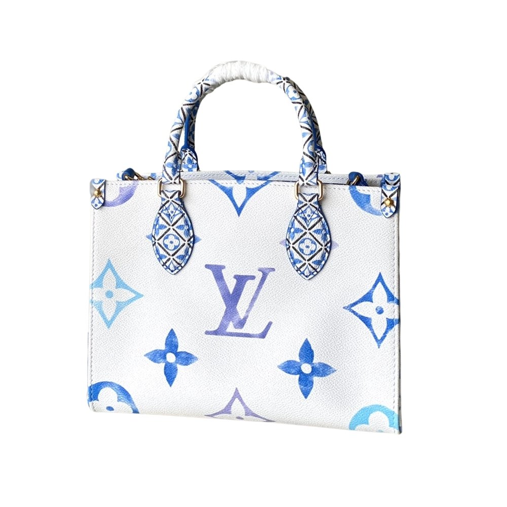 L0vis Vvtt0n Onthego PM By The Pool Bag Blue 25Cm