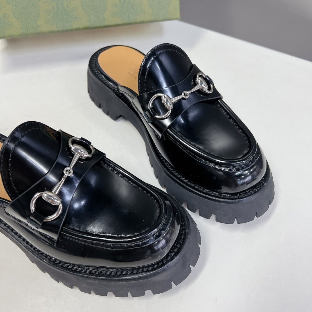 Gvc*1 Women’S Mule With Horsebit Black 764207 Ds800 1000