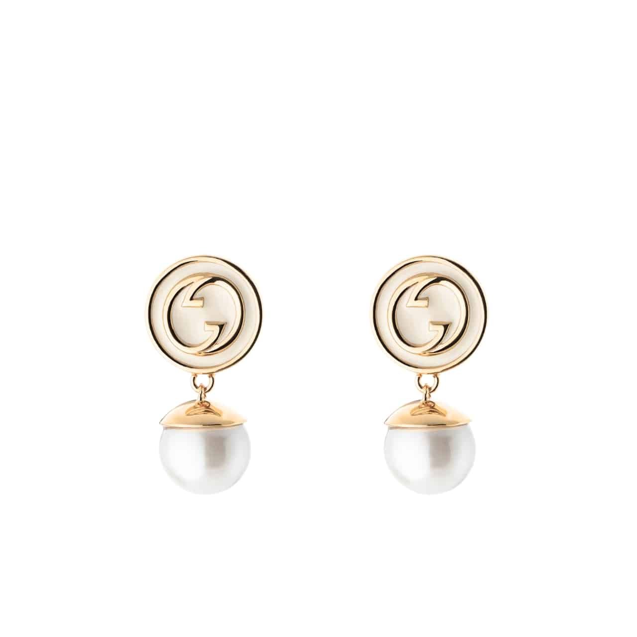 Gvc*1 Blondie Pearl Drop Earrings Gold Tone 774612 I9757 8495
