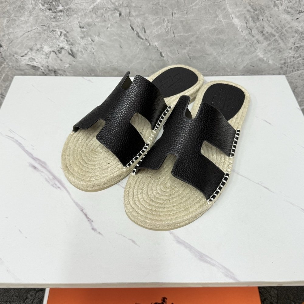 H**me5 Antigua Espadrille Noir H231000Zh02440