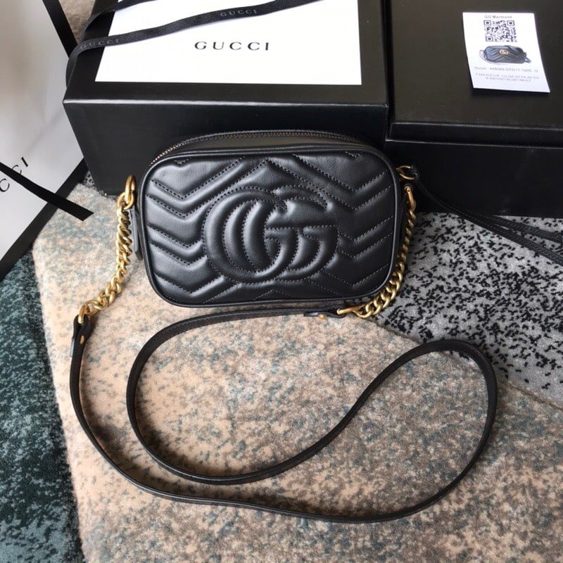 Gvc*1 Marmont Small Matelasse Shoulder Bag 447632 Dtd1T 1000