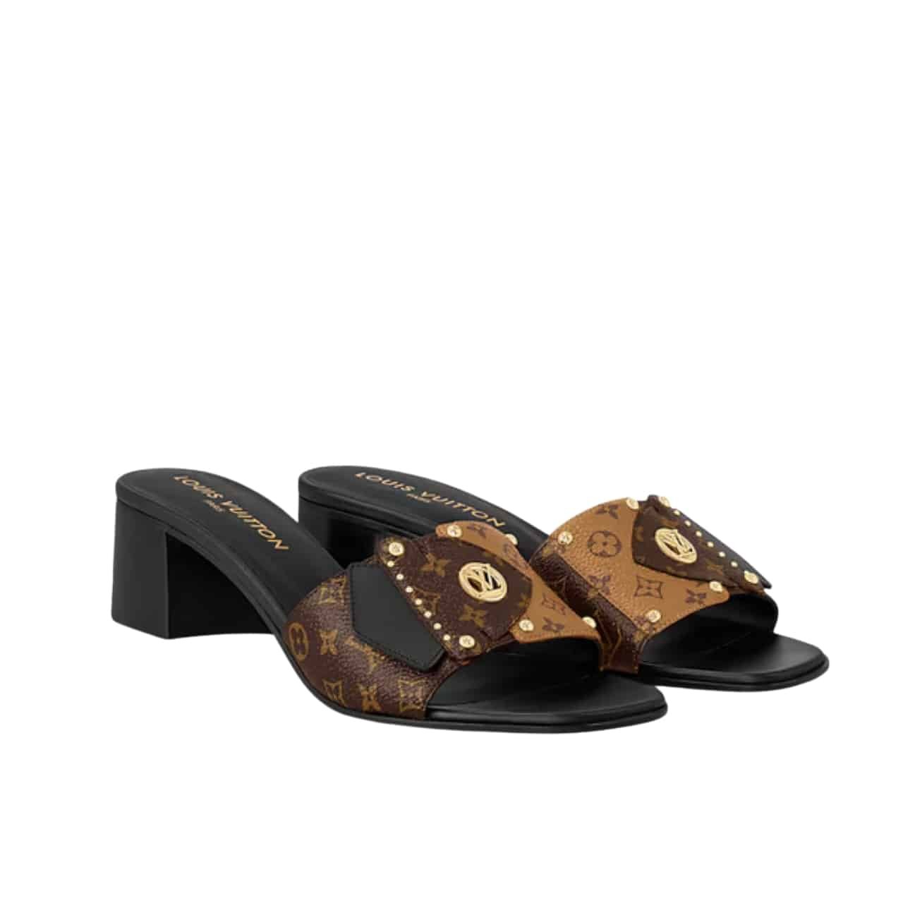 L0vis Vvtt0n Lv Frame Mule Cacao Brown