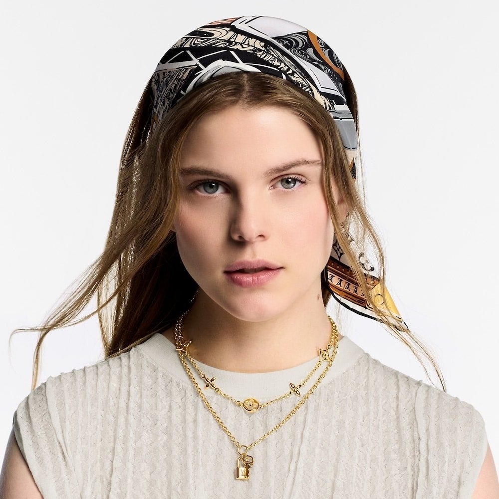 L0vis Vvtt0n Lv Iconic Charm Necklace Gold M02494
